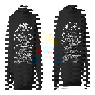 人生はモンキーバイク スウェットシャツ - Kawaiitshirt