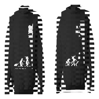 人類の進化 ロッククライミング エイドクライミング フリークライミング アルパインクライミング 登攀 登山 ボルダリング スウェットシャツ - Kawaiitshirt