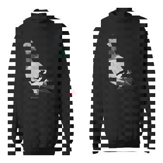 伝書鳩 鳥 動物 図 バードウォッチング 贈り物 鳥類学者 スウェットシャツ - Kawaiitshirt