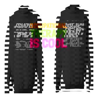 作業療法士作業療法はかっこいい スウェットシャツ - Kawaiitshirt