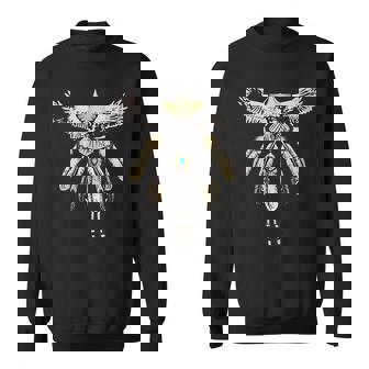 先金イーグル五連フェザー スウェットシャツ - Kawaiitshirt