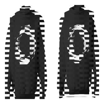 円相、禅、円、シンボル、仏教、仏、瞑想ヨガ スウェットシャツ - Kawaiitshirt