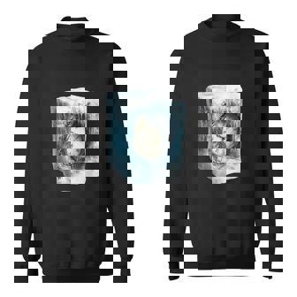 冷凍アンティーク時計のシュールなデザイン スウェットシャツ - Kawaiitshirt