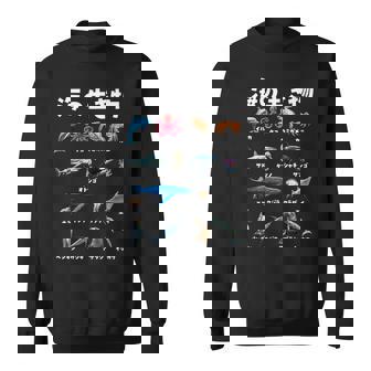 動物 面白いtシャツ 魚 海の生き物 おもしろ メンズ 子供 おもしろ 服 雑貨 グッズ ネタ スウェットシャツ - Kawaiitshirt