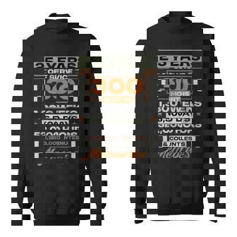 勤続25年 25周年 退職記念 スウェットシャツ - Kawaiitshirt