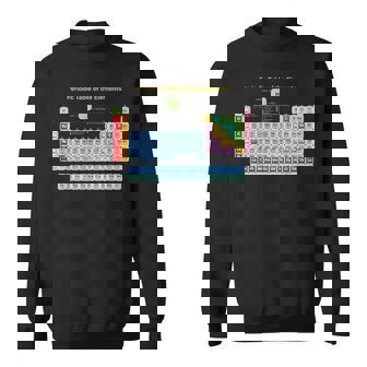 化学元素周期表 ノベルティ グラフィックデザイン スウェットシャツ - Kawaiitshirt