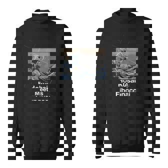 北斎とフィボナッチの黄金比 スウェットシャツ - Kawaiitshirt