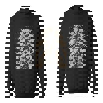 古代エジプト神アヌビス神話アートヴィンテージ製品。 スウェットシャツ - Kawaiitshirt