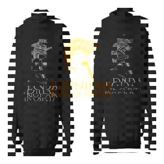 古代ギリシャtシャツ-レオニダス王スパルタの王 スウェットシャツ - Kawaiitshirt