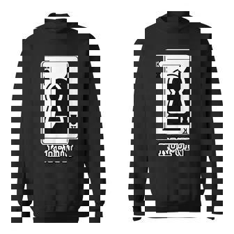 古墳《トランプのキング》パロディ【変なデザイン屋さん】歴史 かわいい イラスト 面白い おしゃれ スウェットシャツ - Kawaiitshirt