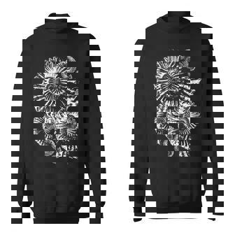 古生物学者化石アンモナイト スウェットシャツ - Kawaiitshirt