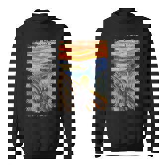 叫びの画家 ムンクの名画 スウェットシャツ - Kawaiitshirt