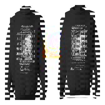 和みの夜桜 猫 金魚 スウェットシャツ - Kawaiitshirt