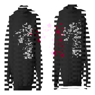 咲く桜 日本 桜 花 喜び スウェットシャツ - Kawaiitshirt