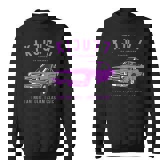 喜寿祝い 車好き 父 男性 おしゃれ クラシックカー 77歳 I'm Not Old I'm Classic スウェットシャツ - Kawaiitshirt