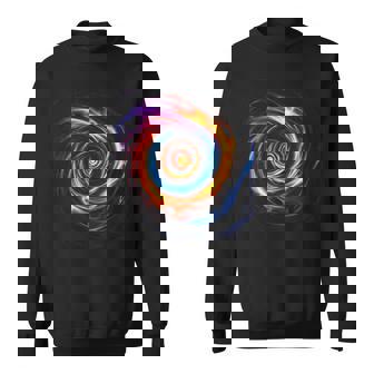 回転するレインボーフレームワールプール。 スウェットシャツ - Kawaiitshirt