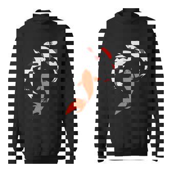 国産鯉 庭 池 魚 スウェットシャツ - Kawaiitshirt