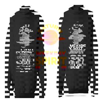 土星 惑星 土星の環 Weekday スウェットシャツ - Kawaiitshirt
