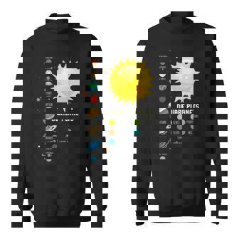 太陽系 I 宇宙 I 矮小惑星 I 惑星 スウェットシャツ - Kawaiitshirt