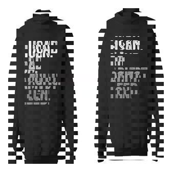 夫 お父さん 建築家 面白い 建築 ヴィンテージ スウェットシャツ - Kawaiitshirt