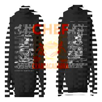 奇妙なaiミーム おかしなイタリアンブレインロットシェフ クラブラカダブラ キッズ スウェットシャツ - Kawaiitshirt