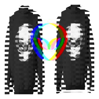 宇宙人 Alien Head うちゅうじん スウェットシャツ - Kawaiitshirt