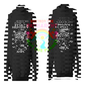 家父長制を破壊するのは地球ではない フェミニストへの贈り物 フェミニズム スウェットシャツ - Kawaiitshirt