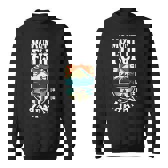 富士山 日本 富士山 富士山 日本の漢字 お土産 スウェットシャツ - Kawaiitshirt