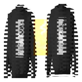 富士山から逃げる煙の龍 葛飾北斎 スウェットシャツ - Kawaiitshirt