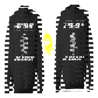 寝る時間が過ぎた面白い猫のミーム スウェットシャツ - Kawaiitshirt