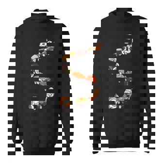 寿司 の 電車 すし いくら サーモン たまご 鉄火巻き スウェットシャツ - Kawaiitshirt