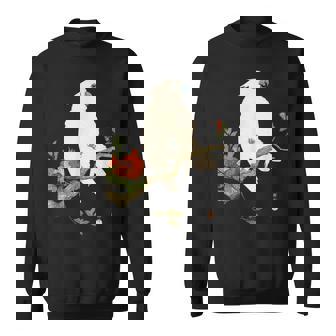 小原 古邨1877年－1945年 、【オウムにザクロ】、日本文化 日本画 スウェットシャツ - Kawaiitshirt