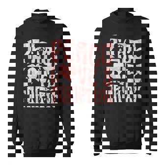 平和の愛と倹約心と平和のシンボル。 スウェットシャツ - Kawaiitshirt