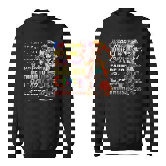 年老いたヒッピーは死なない、ただ狂ったおばあちゃんに消えていくだけ スウェットシャツ - Kawaiitshirt