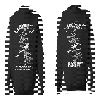 幸せはトンボ スウェットシャツ - Kawaiitshirt