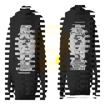 幸せはビールを持った老人にある ミニチュア・シュナウザー スウェットシャツ - Kawaiitshirt