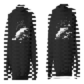 広重作 カツオ魚 おしゃれ 日本美術 スウェットシャツ - Kawaiitshirt