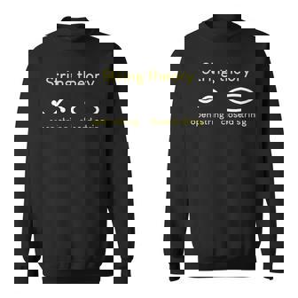 弦理論、物理学の原理概念 スウェットシャツ - Kawaiitshirt