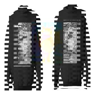 快獣ブースカシリーズ リアルスチール カラー スウェットシャツ - Kawaiitshirt