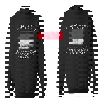 怒鳴ってないよ、私はインドネシア人だ-面白いインドネシアプライド スウェットシャツ - Kawaiitshirt