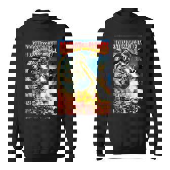 怪獣全惑星怪獣を破壊 スウェットシャツ - Kawaiitshirt