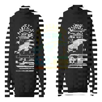 恐竜の事実 モササウルスの科学と解剖学のギフト スウェットシャツ - Kawaiitshirt