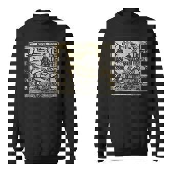 悪魔 オカルト 鬼 召喚 ゴス ホラー 美的 ウッドカット スウェットシャツ - Kawaiitshirt