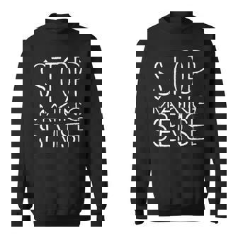 意味をなすのをやめて スウェットシャツ - Kawaiitshirt