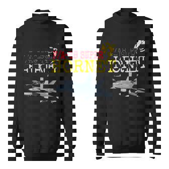 愛国的なアメリカ海軍「FA-18 スーパーホーネット」 In Action。 スウェットシャツ - Kawaiitshirt