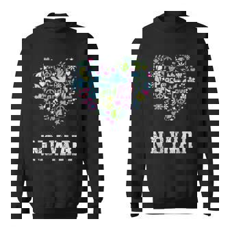 戦争なし、平和、反戦、戦争なし スウェットシャツ - Kawaiitshirt