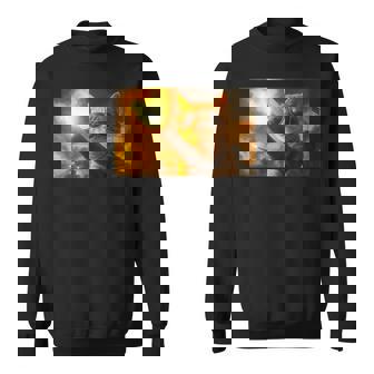 戦車砲身に猫と戦う愛国的な銃の権利 プロガン スウェットシャツ - Kawaiitshirt