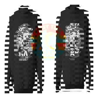 新しいお父さんと赤ちゃん熊の初めての父の日エスト2025 スウェットシャツ - Kawaiitshirt