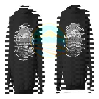 新幹線 富士山 日本土産 新幹線 スウェットシャツ - Kawaiitshirt