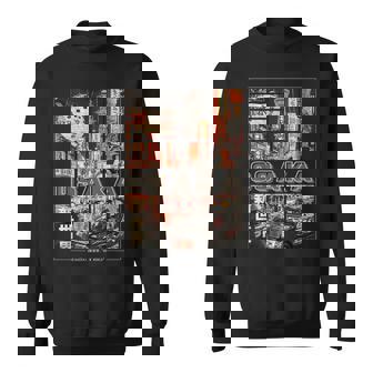 日本 大阪 ヴェイパーウェイヴ 日本語 レトロ な雰囲気 美学 スウェットシャツ - Kawaiitshirt